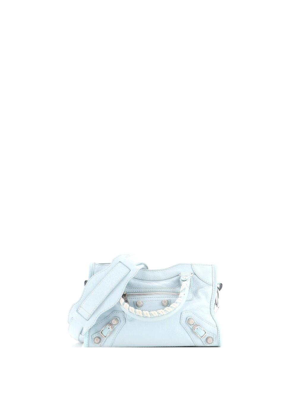 Balenciaga City Giant Studs Bag Leather #334546B12B